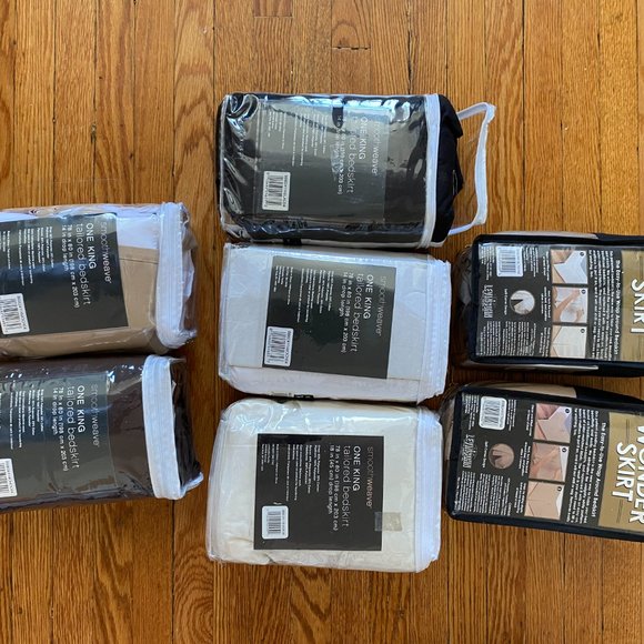 KING Bed Skirts - Various Brands/Colours - Picture 2 of 2